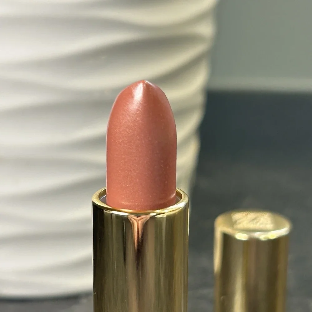 New Estee Lauder Pure Color Long Lasting Lipstick 12 BEIGE‎ SHIMMER Full Size